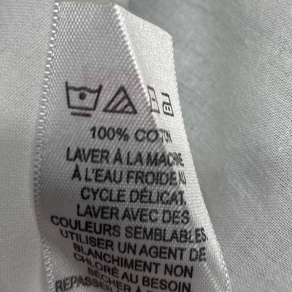 St. Tropez White Ruffled Embellished Tank Top W Med. BEACH TROPICAL ISLAND - Picture 5 of 11